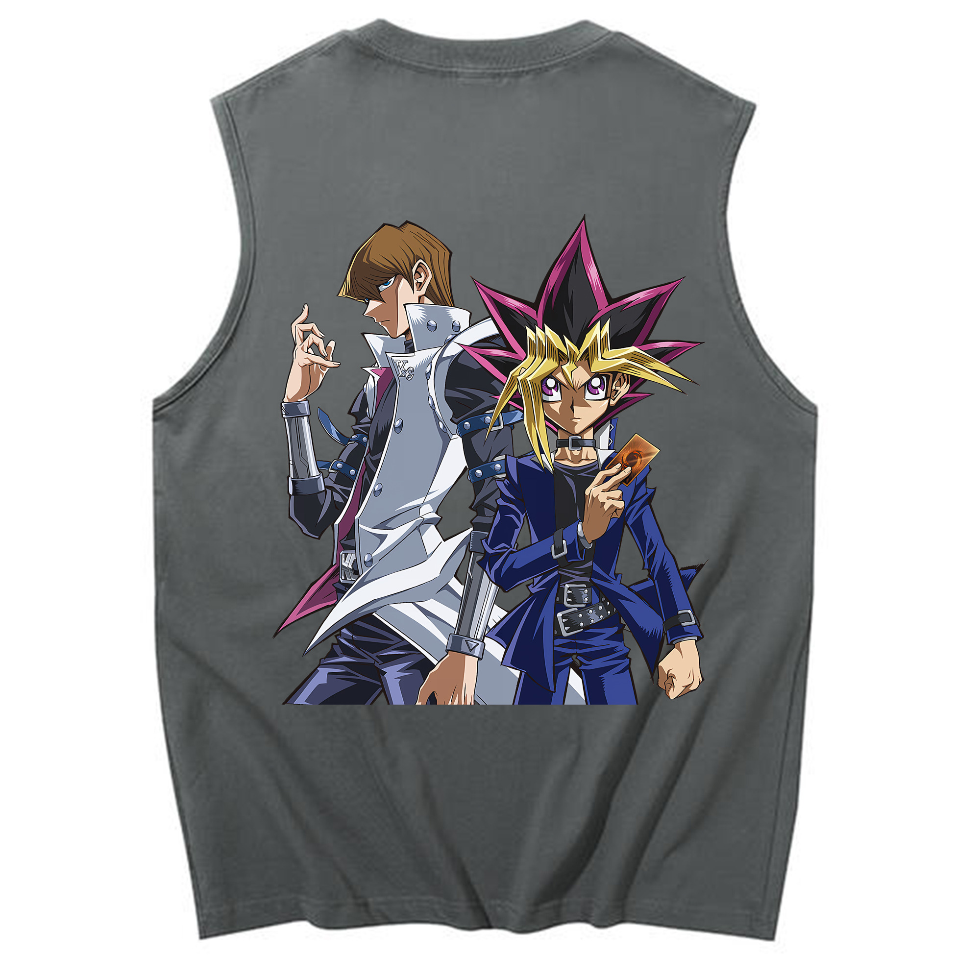 （画像用） 遊☆戯☆王 Yu-Gi-Oh! コットン100％タンクトップ（背面プリント）